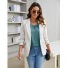 imageBlooming Jelly Womens Dressy Casual Blouses Business Short Sleeve T Shirts Summer Work Top Pleated Keyhole ShirtsSeagreen