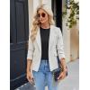 imageBlooming Jelly Womens Dressy Casual Blouses Business Work Tops Lace Short Sleeve Shirts Trendy Summer Outfits 2024Black