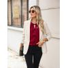 imageBlooming Jelly Womens Dressy Casual Blouses Business Work Tops Tie Front Long Sleeve Shirts 2025 Fall OutfitsWine Red