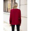 imageBlooming Jelly Womens Dressy Casual Blouses Business Work Tops Tie Front Long Sleeve Shirts 2025 Fall OutfitsWine Red