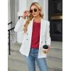 imageBlooming Jelly Womens Dressy Casual Blouses Satin Long Sleeve Shirts Pleated Business Tops Trendy Fall OutfitsWine Red