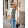 imageBlooming Jelly Womens Dressy Casual Business Blouse Lace Long Sleeve Pleated Tops Waffle Knit Work Shirt Fall OutfitArmy Green