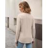 imageBlooming Jelly Womens Dressy Casual Tops Business Long Sleeve Shirts Pleated Fall Work Blouse 2024Apricot
