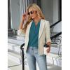 imageBlooming Jelly Womens Dressy Casual Tops Business Work Blouses White Button Down Shirts Cap Sleeve V Neck TshirtDark Cyan