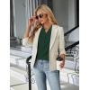 imageBlooming Jelly Womens Dressy Casual Tops Business Work Blouses White Button Down Shirts Cap Sleeve V Neck TshirtDark Green
