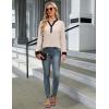 imageBlooming Jelly Womens Dressy Casual Tops Business Work Blouses White Button Down Shirts Cap Sleeve V Neck TshirtLong Sleeve Apricot