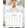 imageBlooming Jelly Womens Fall Sweaters Striped Cropped Sweater Lightweight Knit Sweater Bow V Neck Pullover SweatersBlack White Stripe