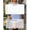 imageBlooming Jelly Womens Long Sleeve Sweater Dress Sexy V Neck Bodycon Mini Fall Dress Trendy Ribbed Knit Ladies Winter SweaterLilac Purple