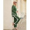 imageBlooming Jelly Womens Lounge Sets 2 Piece Fall Travel Outfits Sweater Knit Matching Sets Airport LoungewearArmy Green