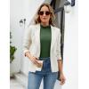 imageBlooming Jelly Womens Mock Neck Tops Keyhole Dressy Casual Blouses Polka Dot Long Sleeve Fall Outfits 2025Green02