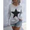 imageBlooming Jelly Womens Off The Shoulder Sweaters Cute Fall Tunic Tops Knitted Pullover SweaterGrey