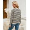 imageBlooming Jelly Womens Striped Cardigan Sweaters Dressy Casual Chunky Knit Coats 2024 Trendy Fall OutfitsApricot