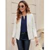imageBlooming Jelly Womens Tops Dressy Casual Long Sleeve Shirts V Neck Chiffon Blouses Fall Clothes 2024Dark Blue