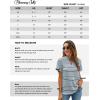 imageBlooming Jelly Womens White Chiffon Blouses Short Sleeve V Neck Shirts Summer Casual Polka Dot TopsGrey