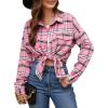Pink and Black Plaid