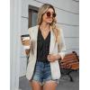 imageBlooming Jelly Womens Button Down Shirts Business Casual Outfits Dressy Work Blouses 2025 Short Sleeve Summer TopsBlack