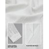 imageBlooming Jelly Womens Button Down Shirts Lace Long Sleeve Dressy Tops Pleated Fall Business Casual Blouses 2024White