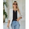 imageBlooming Jelly Womens Dressy Casual Blouse Ruffle Sleeve Business Casual Top Cut Out Short Sleeve Shirt 2024Black