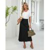 imageBlooming Jelly Womens Dressy Casual Tops Petal Sleeve Work Shirts Pleated Business Summer Outfits 2025White