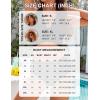 imageBlooming Jelly Womens Tummy Control Bathing Suits Modest High Waisted Bikini Sets Cute Halter 2 Piece Swim Suit 2025Orange
