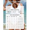 imageBlooming Jelly Womens One Piece Swimsuit Ruffle Tummy Control Modest Bathing Suit Full Coverage Retro Swim Dress SwimwearBlack