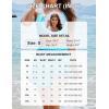 imageBlooming Jelly Womens High Waisted Bikini Sets Tummy Control Swim Skirt Two Piece Swim Suit 2025 Retro SwimsuitBlue Green Mesh