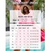 imageBlooming Jelly Women Bathing Suit Cover Up Ruffles Beach Dress Spaghetti Strap Swimsuit Coverup Vacation OutfitsHot Pink