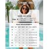 imageBlooming Jelly Women Beach Dress V Neck Swimsuit Coverup Wave Bathing Suit Cover Up Tank Dress with PocketsHot Pink