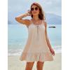 imageBlooming Jelly Women Swimsuit Coverup Summer Bathing Suit Cover Up Flowy Halter Casual Beach DressApricot