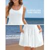 imageBlooming Jelly Womens Swimsuit Coverup Bathing Suit Swim Beach Cover Ups Swimwear Flowy Summer Dress Vacation Swim Suits 2025Apricot