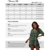 imageBlooming Jelly Womens Swimsuit Coverups White Chiffon Bikini Swimwear Beach Cover Up Dress ShirtArmy Green