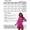 imageBlooming Jelly Womens Swimsuit Coverups White Chiffon Bikini Swimwear Beach Cover Up Dress ShirtFluorescent Red