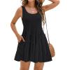 imageBlooming Jelly Womens Swimsuit Coverup Bathing Suit Swim Beach Cover Ups Swimwear Flowy Summer Dress Vacation Swim Suits 2025Black