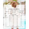 imageBlooming Jelly Womens Bathing Suit Cover Up Swim Swimsuit Coverup Button Down Beach Dress Swimwear Cover Ups 2024Beige