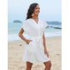 imageBlooming Jelly Womens Bathing Suit Cover Up Swim Swimsuit Coverup Button Down Beach Dress Swimwear Cover Ups 2024White