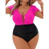 Hot Pink and Black