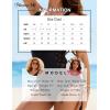 imageBlooming Jelly Women Sexy Mesh Swimsuit Tummy Control Bathing Suit Slimming One Piece Swimwear Bikini with Side StrapsTurquoise