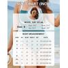 imageBlooming Jelly Womens One Piece Swimsuit Modest Bathing Suit Color Block Ribbed Swim Suit Slimming Square Neck SwimwearDark Cyan