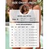 imageBlooming Jelly Womens One Piece Swimsuit Tummy Control Bathing Suit Modest Cute Slimming Flattering Ruffle Ladies SwimwearBlack