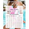imageBlooming Jelly Womens Sexy One Piece Swimsuit Color Block Tummy Control Bathing Suit Cheeky Slimming Drawstring SwimwearBlack