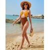 imageBlooming Jelly Womens One Piece Swimsuit Tummy Control Bathing Suit Sexy Flattering Cheeky High Cut Out Cute Ladies SwimwearBrown Amber