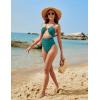 imageBlooming Jelly Womens One Piece Swimsuit Tummy Control Bathing Suit Sexy Flattering Cheeky High Cut Out Cute Ladies SwimwearCerulean Blue