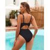 imageBlooming Jelly Womens One Piece Swimsuits O Ring Cheeky Bathing Suit Sexy Cut Out Swim Suit High Cut Cute Swimwear 2025Black