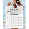 imageBlooming Jelly Womens One Piece Swimsuit Color Block Tummy Control Bathing Suit Criss Cross Back Tie Swim SuitsBlack