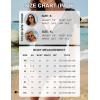 imageBlooming Jelly Womens Tummy Control Bathing Suit One Piece Plus Size Swimsuits Lace Up Back Ruffle Swim Suits 2025Army Green