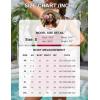 imageBlooming Jelly Women One Piece Swimsuit Tummy Control Swim Dress Color Block Modest Bathing Suit Retro Swim Suit SkirtRed