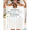 imageBlooming Jelly Womens One Piece Swimsuit Full Coverage Tummy Control Bathing Suits Color Block Halter Swim SuitsLight Army Green