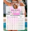imageBlooming Jelly Womens One Piece Swimsuit Slimming Color Block High Cut Bathing Suit Cheeky Floral Cutout SwimwearSky Blue