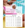 imageBlooming Jelly Womens One Piece Swimsuit Sporty Tummy Control Bathing Suit Ribbed Slimming Cute Flattering High Cut SwimwearHot Pink
