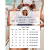imageBlooming Jelly Womens One Piece Swimsuit Sporty Tummy Control Bathing Suit Ribbed Slimming Cute Flattering High Cut SwimwearSky Blue